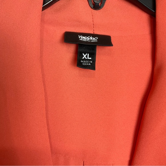 Mossimo Supply Co. Orange Blouse - Picture 4 of 8